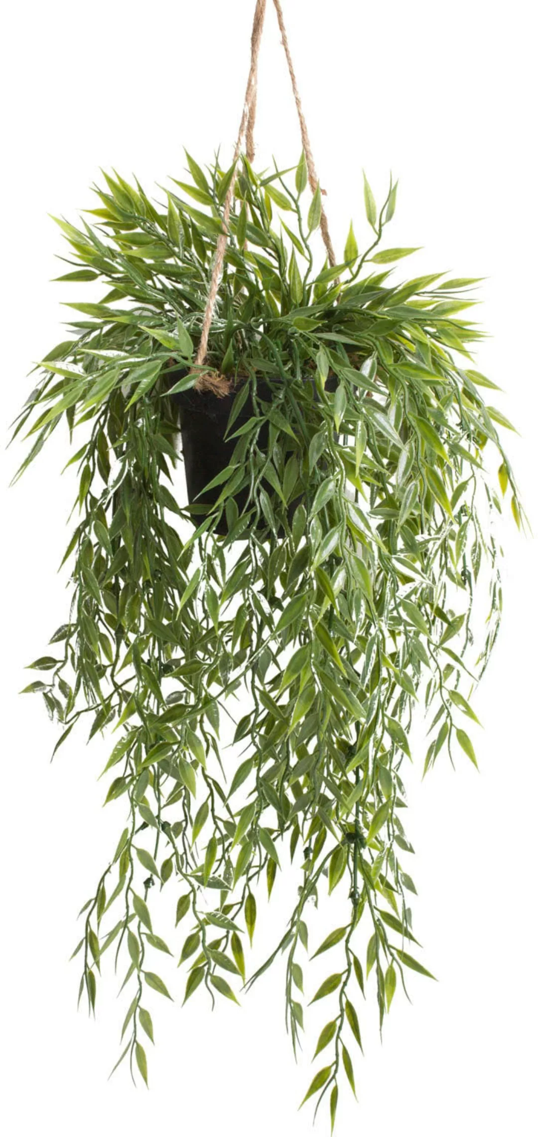 Emerald Kunstpflanze Bambus Hängend In Topf 50 Cm günstig online kaufen