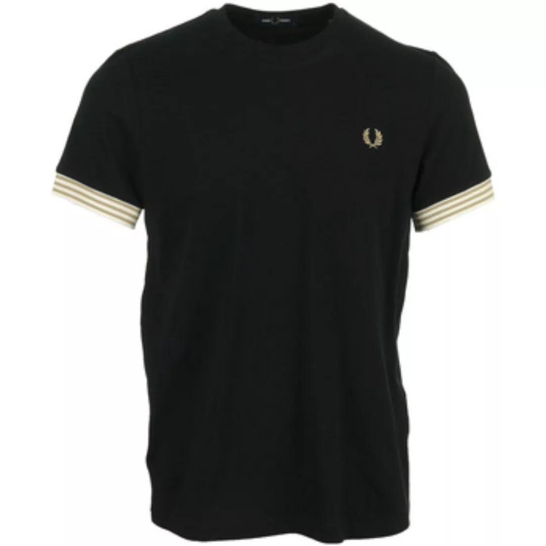 Fred Perry  T-Shirt Stripped Cuff günstig online kaufen