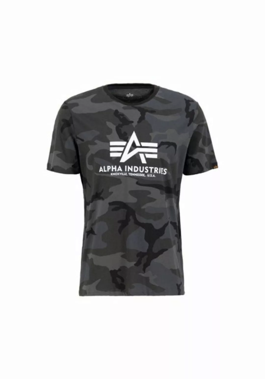 Alpha Industries T-Shirt Alpha Industries Men - T-Shirts Basic T-Shirt Camo günstig online kaufen