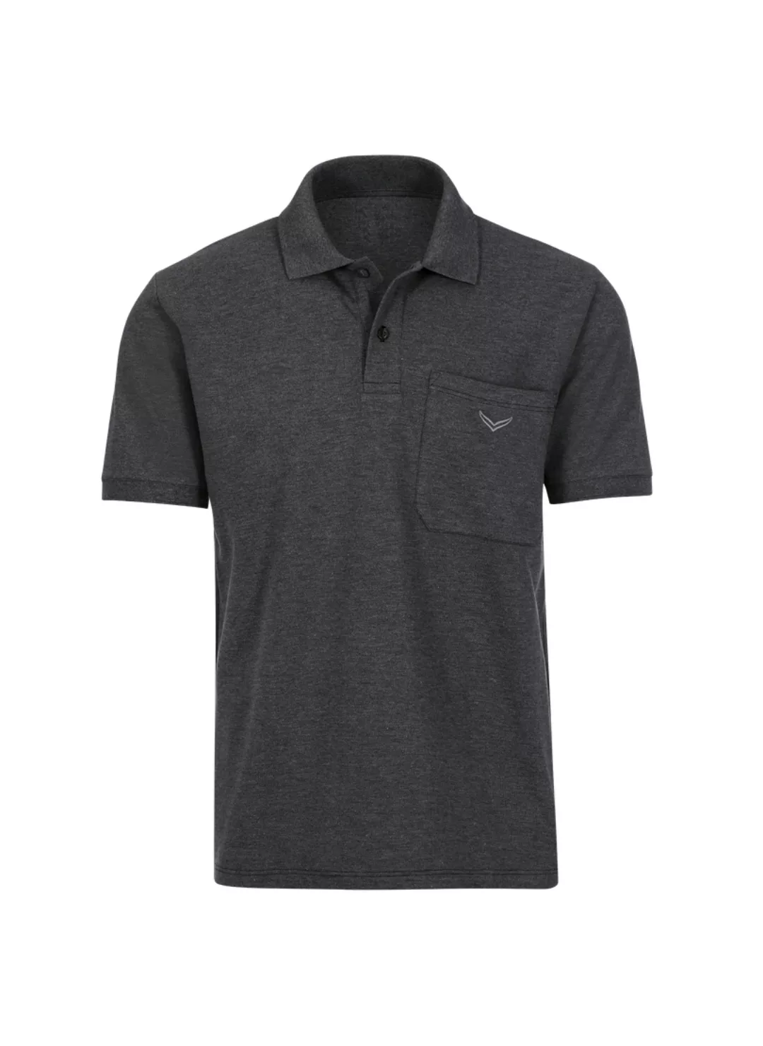 Trigema Poloshirt TRIGEMA Polohemd mit Brusttasche (1-tlg) günstig online kaufen