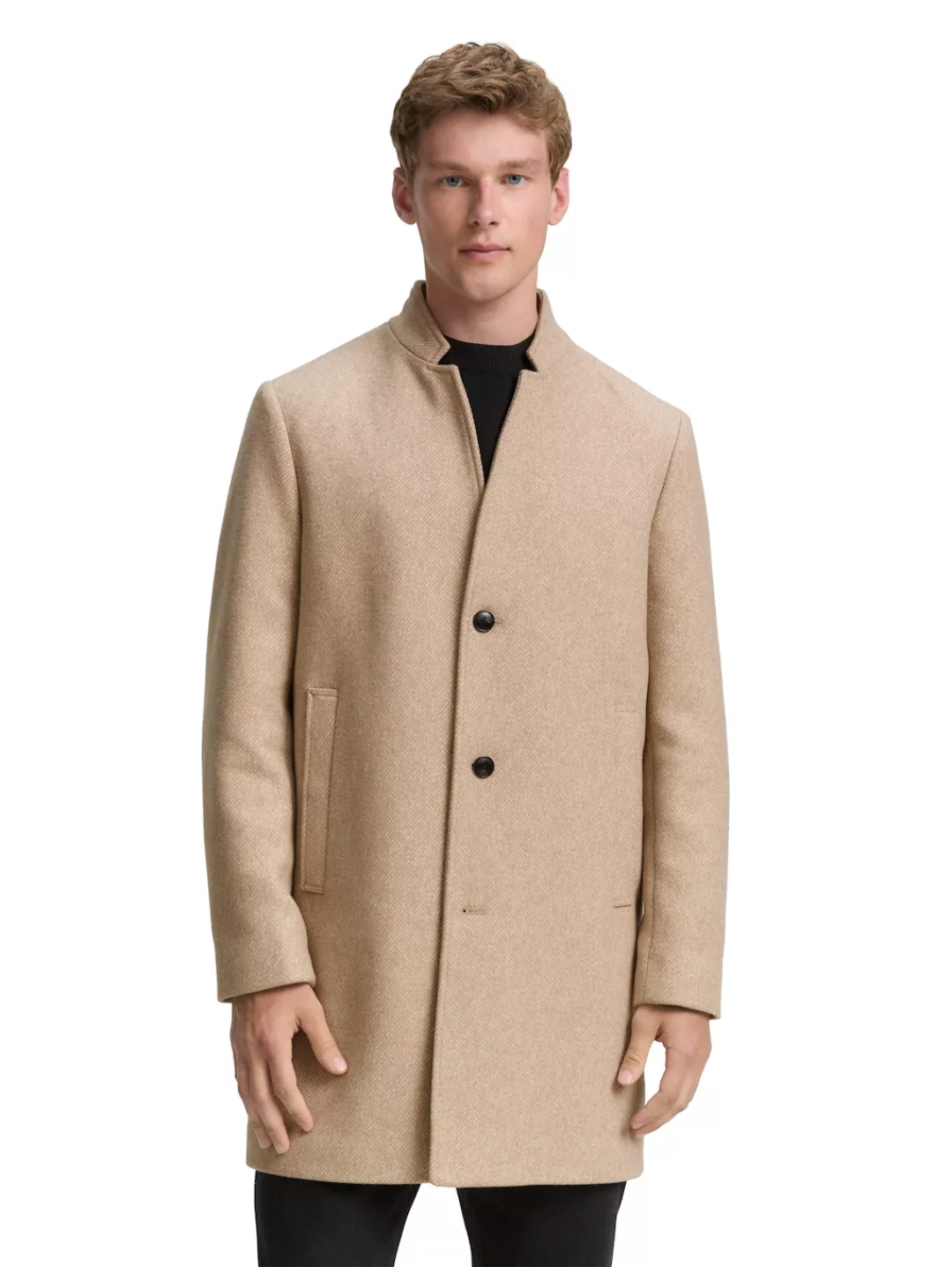 TOM TAILOR Denim Wolljacke, mit Stehkragen günstig online kaufen