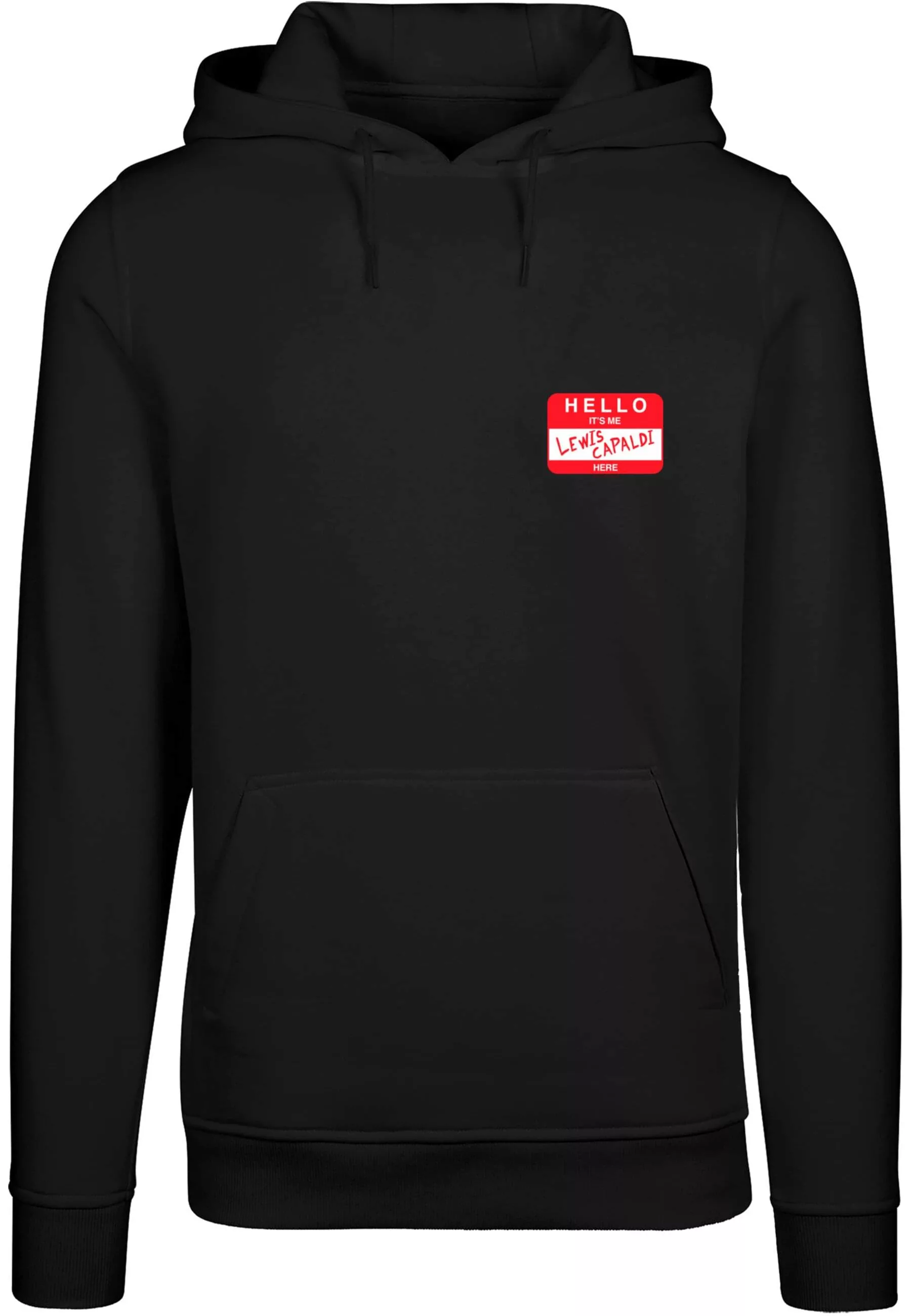 Merchcode Kapuzensweatshirt "Merchcode Herren Lewis Capaldi - Hello its me günstig online kaufen