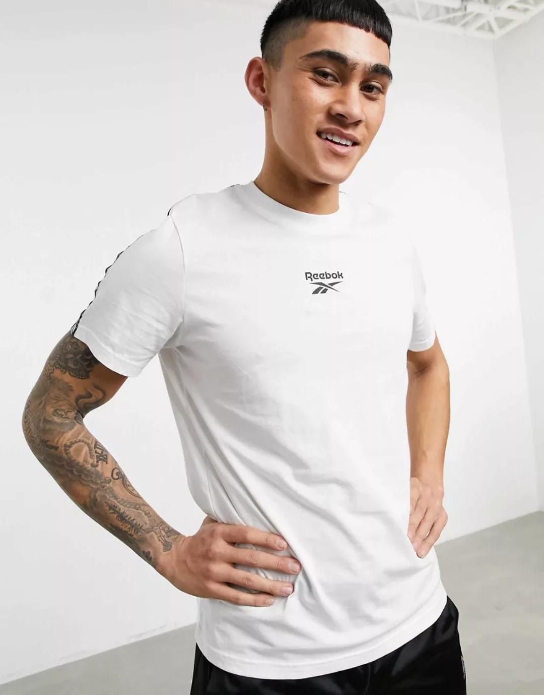 Reebok Training Essentials Tape Kurzärmeliges T-shirt M Black günstig online kaufen