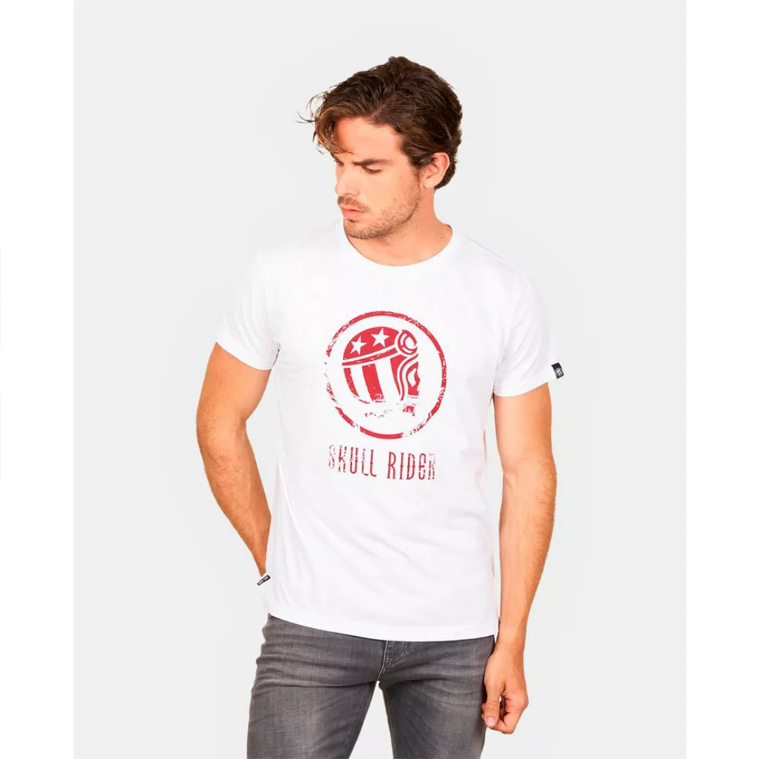 Skull Rider Old Skull Kurzärmeliges T-shirt L White günstig online kaufen