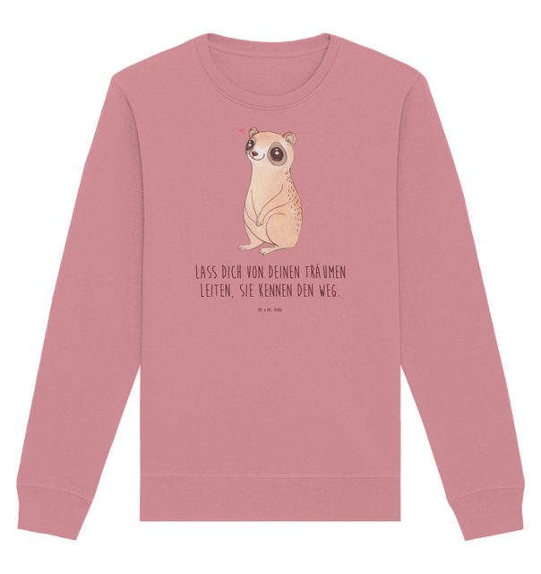 Mr. & Mrs. Panda Longpullover Größe XS Plumplori Glücklich - Canyon Pink - günstig online kaufen