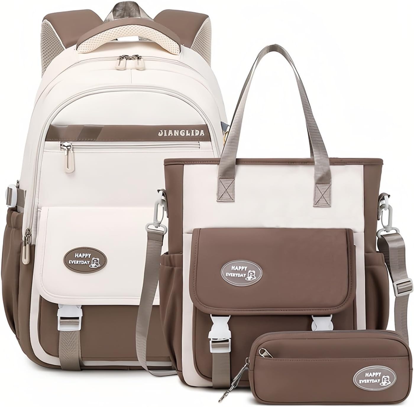 Fanttik Schulrucksack 3er Set Rucksäcke für günstig online kaufen