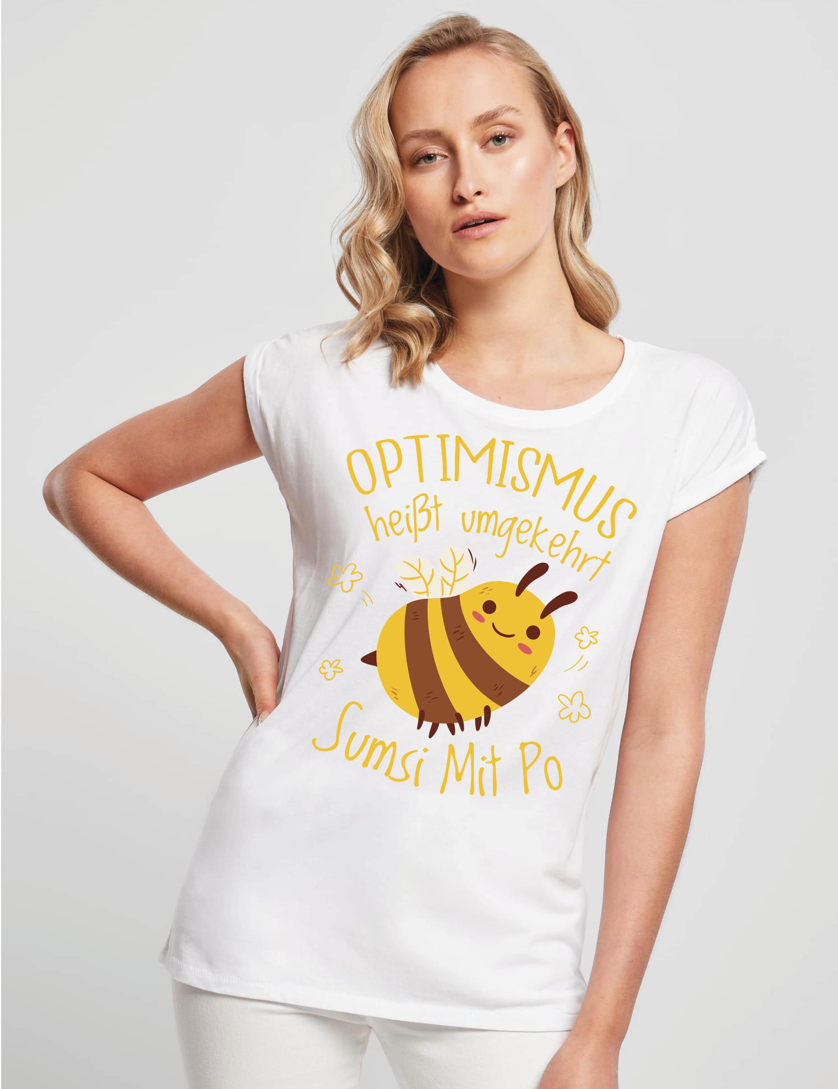 Youth Designz Print-Shirt "Optimismus Sumsi Mit günstig online kaufen