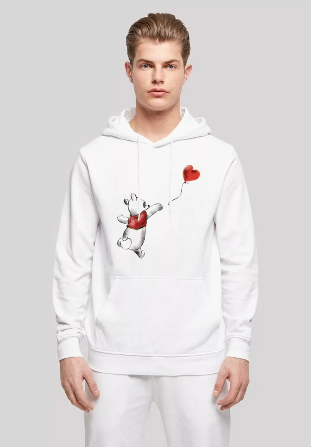 F4NT4STIC Kapuzenpullover "Disney Winnie Puuh mit Ballon Pu der Bär", Print günstig online kaufen