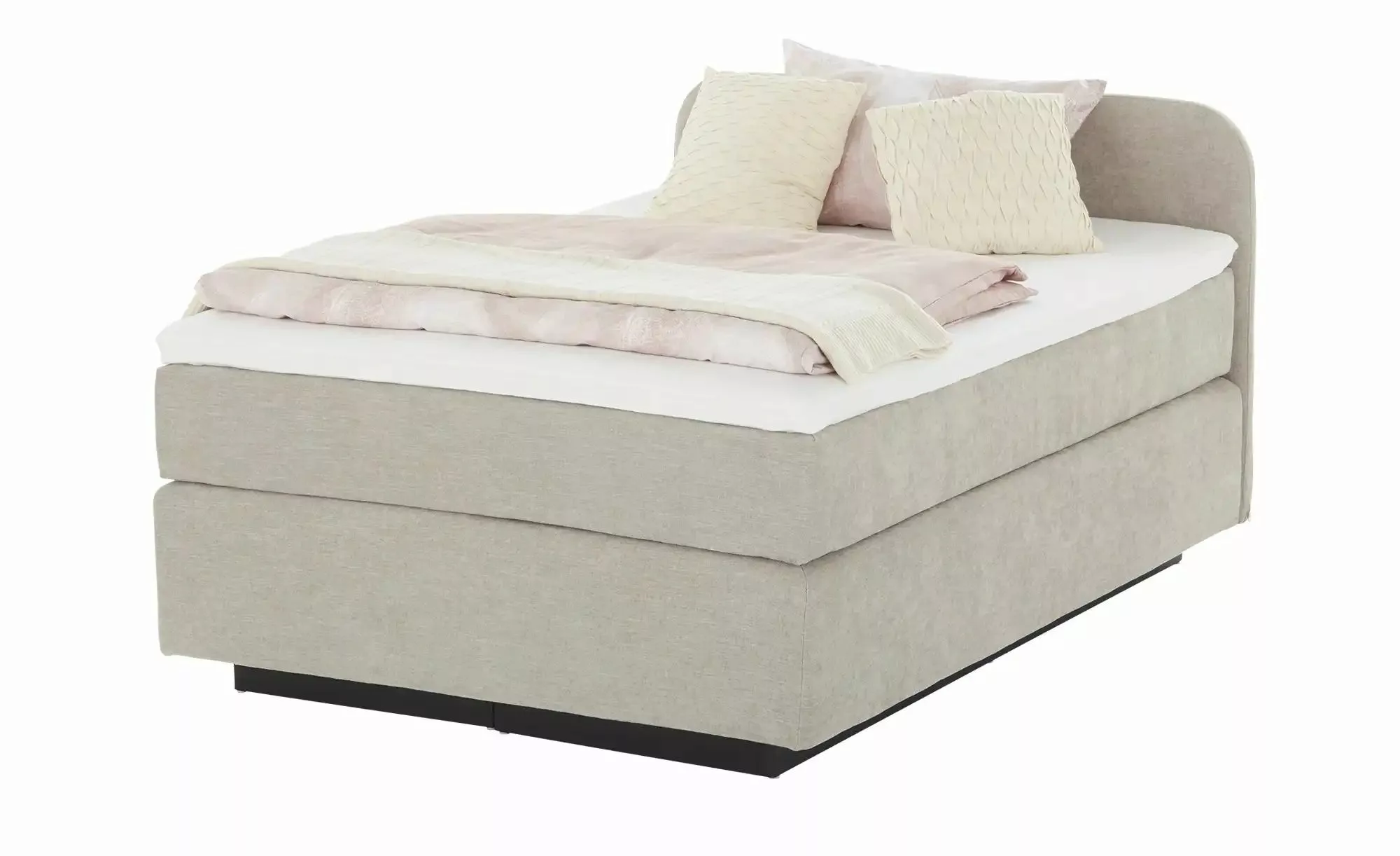 Wohnwert Boxspringbett  Jarna ¦ creme ¦ Maße (cm): B: 140 H: 100 Betten > E günstig online kaufen