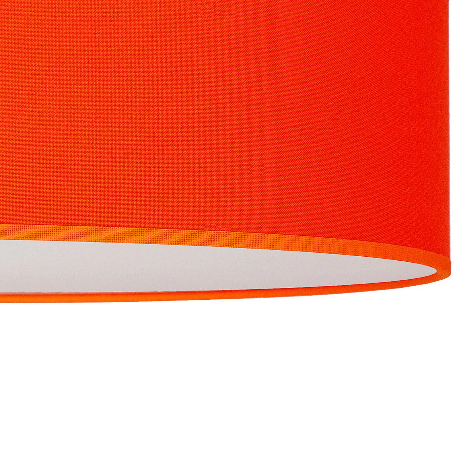 Euluna Roller Decke, Stoffschirm orange, Ø 50 cm günstig online kaufen