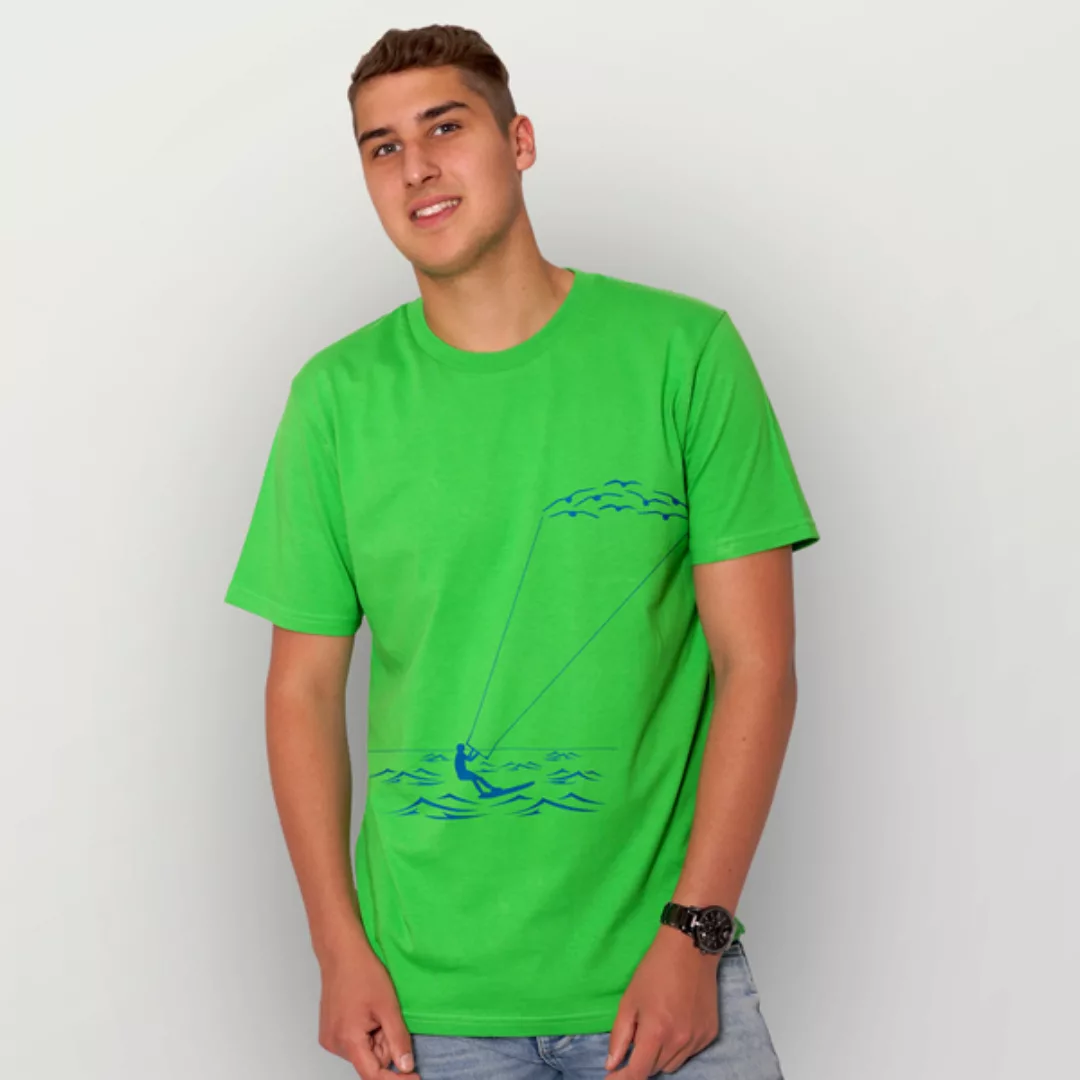 "Kitesurfing" Männer T-shirt günstig online kaufen