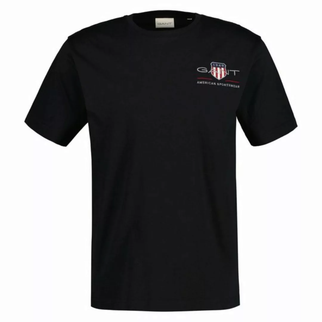 Gant T-Shirt REG ARCHIVE SHIELD EMB SS T-SHIRT von dem Archiv aus den 1980e günstig online kaufen