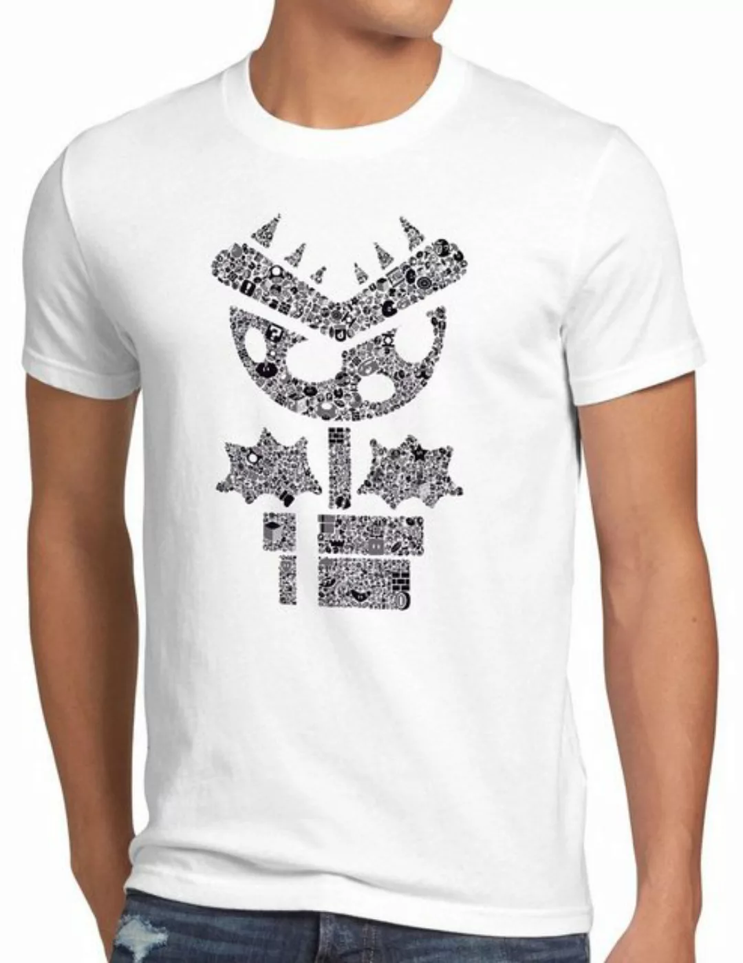 style3 Print-Shirt Herren T-Shirt Super Piranha mario videospiel gamer worl günstig online kaufen