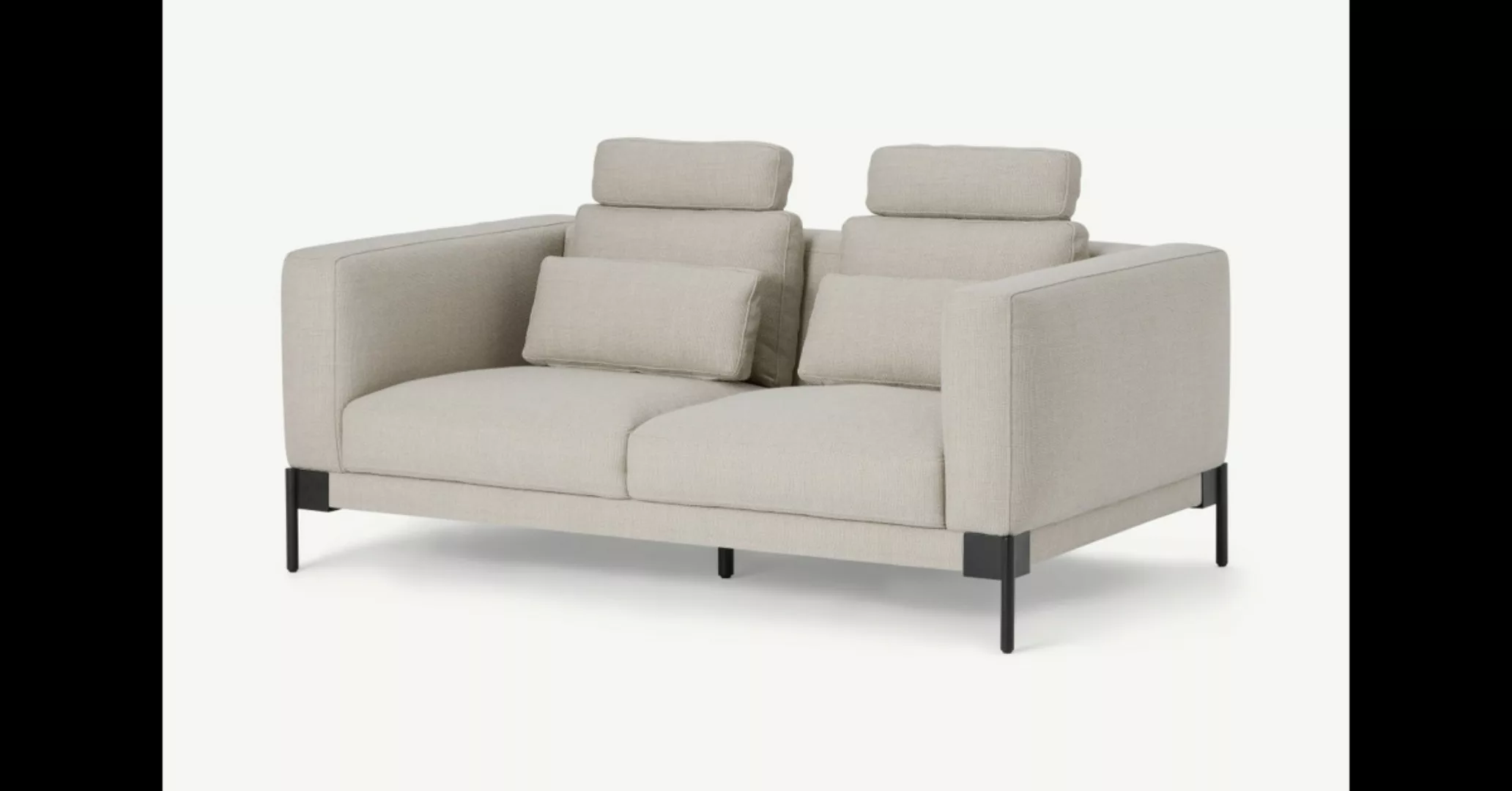 Daxton 2-Sitzer Sofa, Haferbeige - MADE.com günstig online kaufen