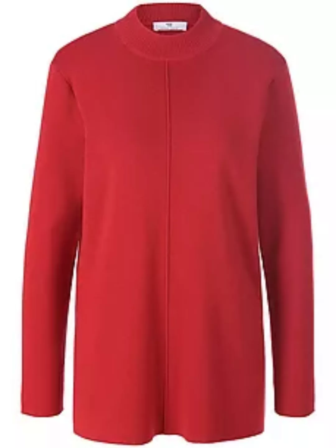 Long-Pullover Peter Hahn rot günstig online kaufen