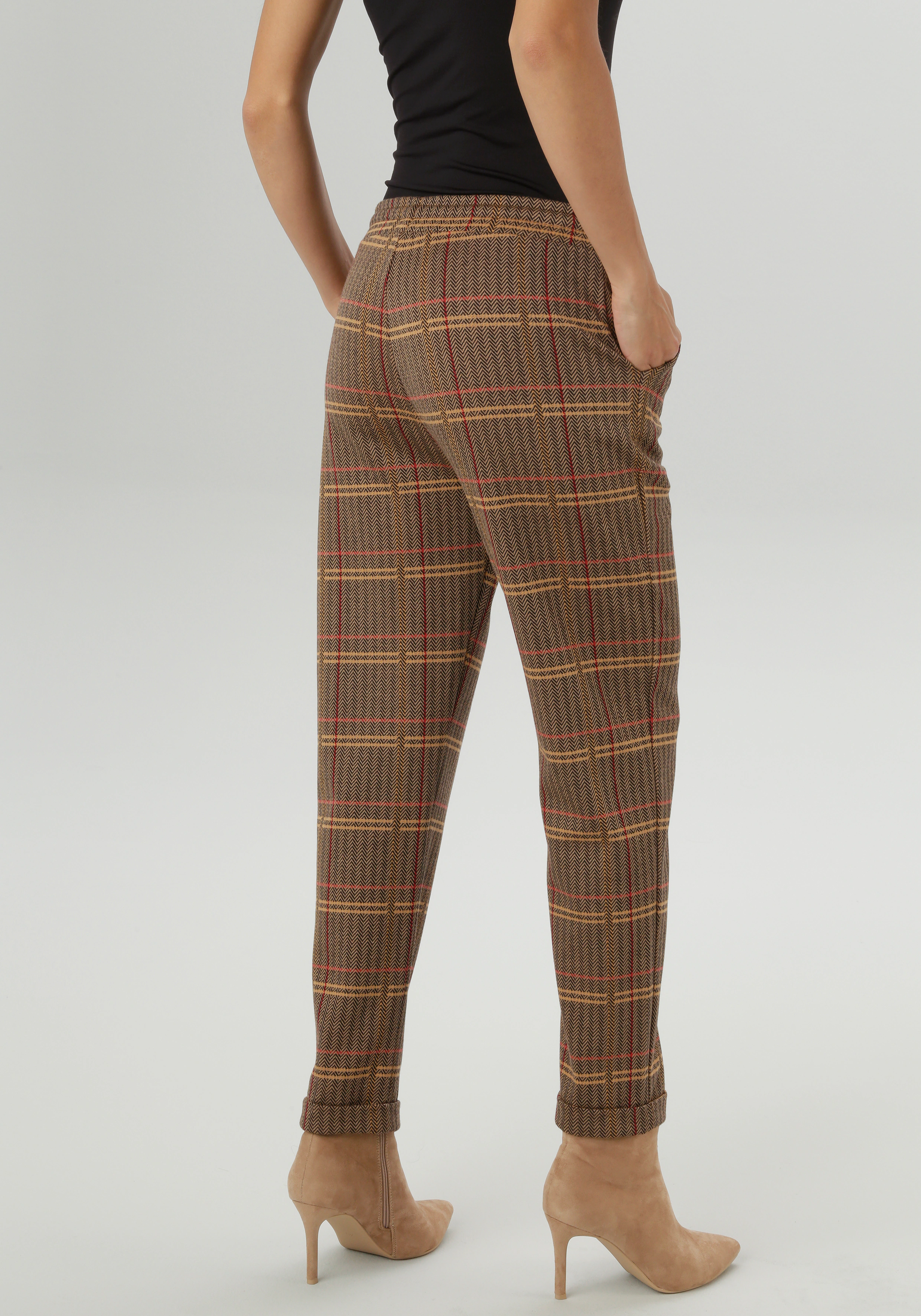 Aniston SELECTED Schlupfhose, mit 2 praktischen Eingrifftaschen - NEUE KOLL günstig online kaufen