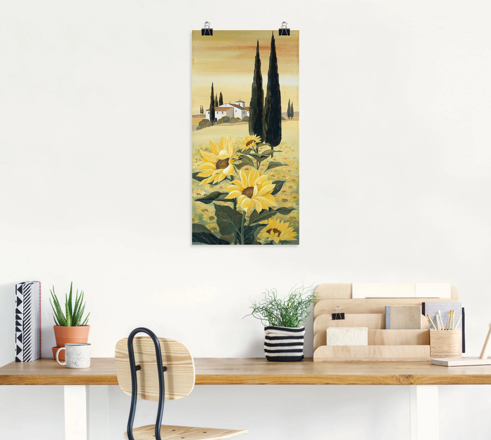 Artland Wandbild »Südliche Weite«, Blumen, (1 St.), als Leinwandbild, Poste günstig online kaufen