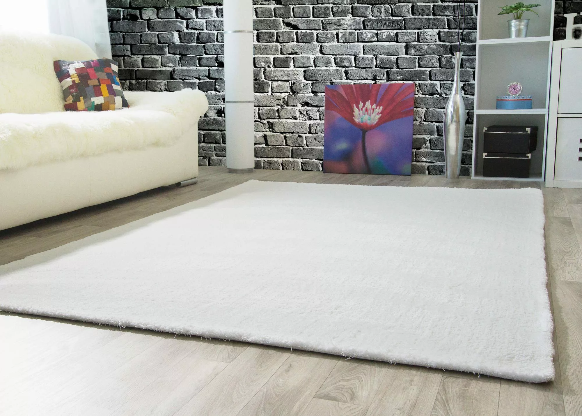 Steffensmeier Teppich Nicki, Rechteckig, Kurzflor Teppich, günstig online kaufen