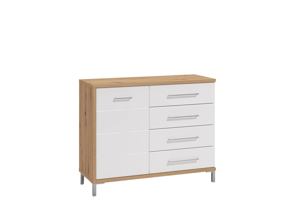 INOSIGN Sideboard "Mondego Kommode mit 1 Tür und 4 Schubkästen" günstig online kaufen