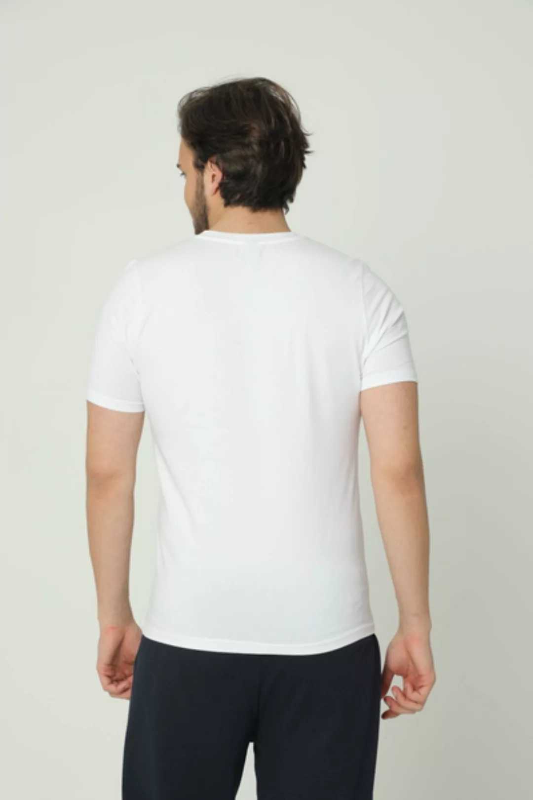 "3er Pack" Gots Zertifizierte Biobaumwolle Herren T-shirt günstig online kaufen