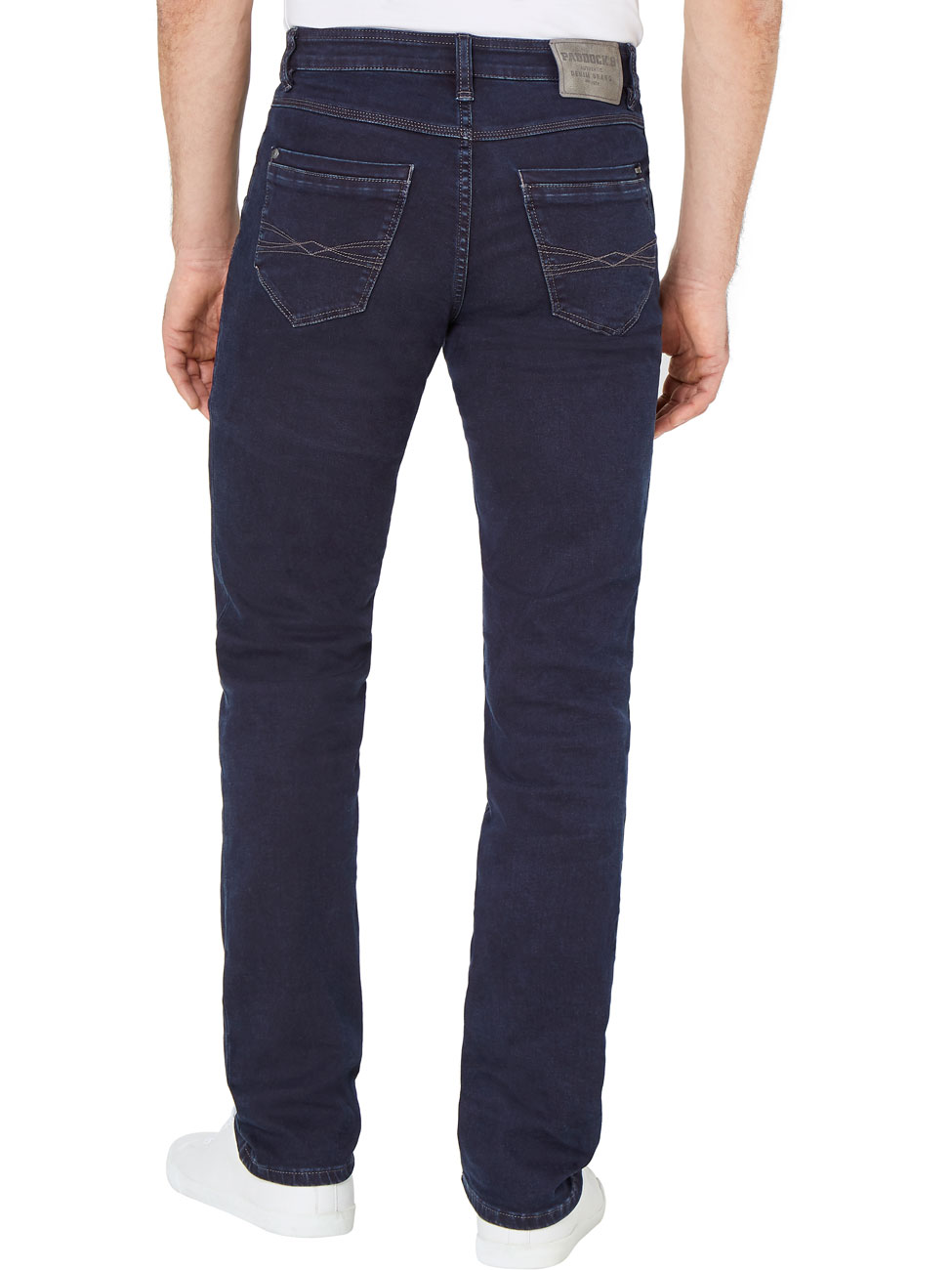 Paddock`s Herren Jeans Ranger Pipe - Slim Fit - Blau - Blue Medium Stone Mo günstig online kaufen