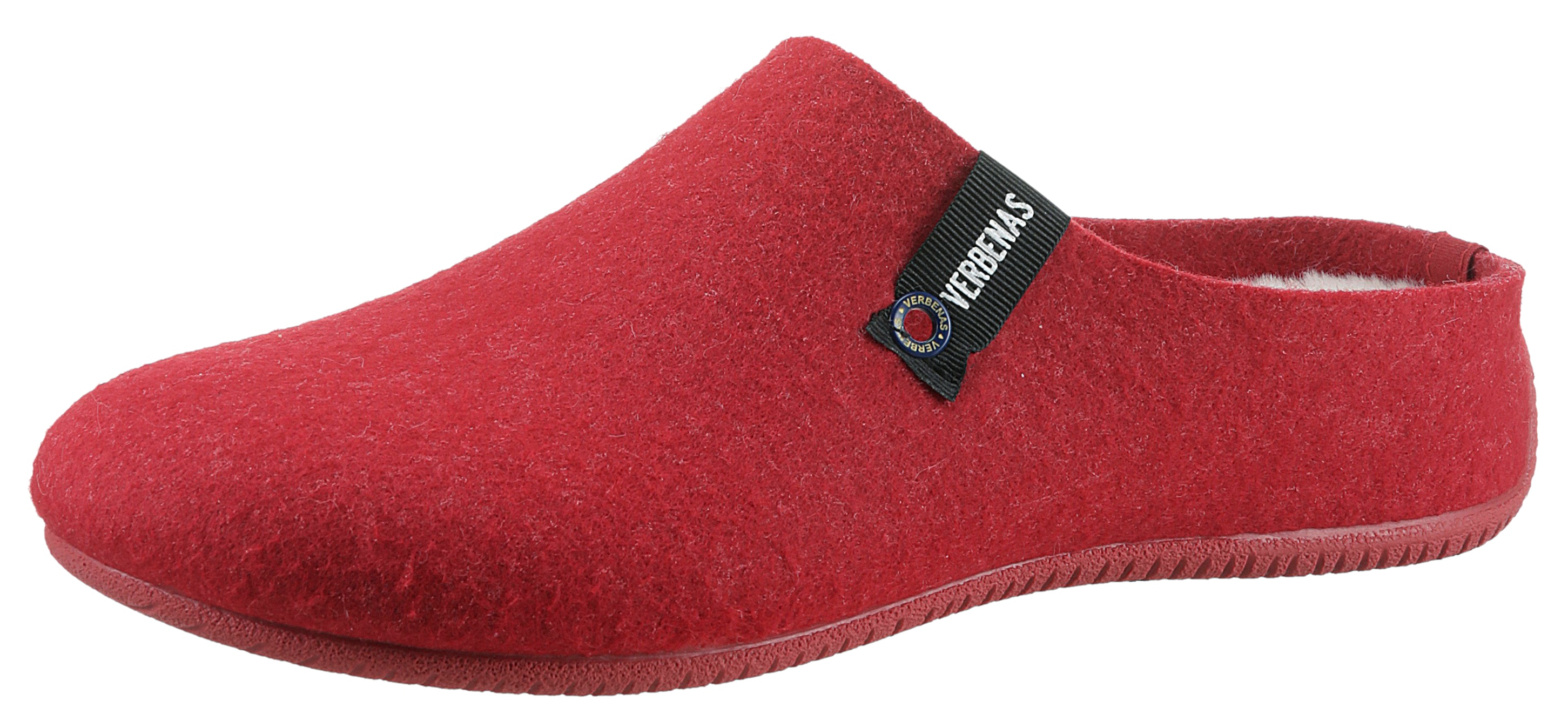 VERBENAS Pantoffel "York Fieltro", Hausschuh, Homeslipper, Clog mit Warmfut günstig online kaufen