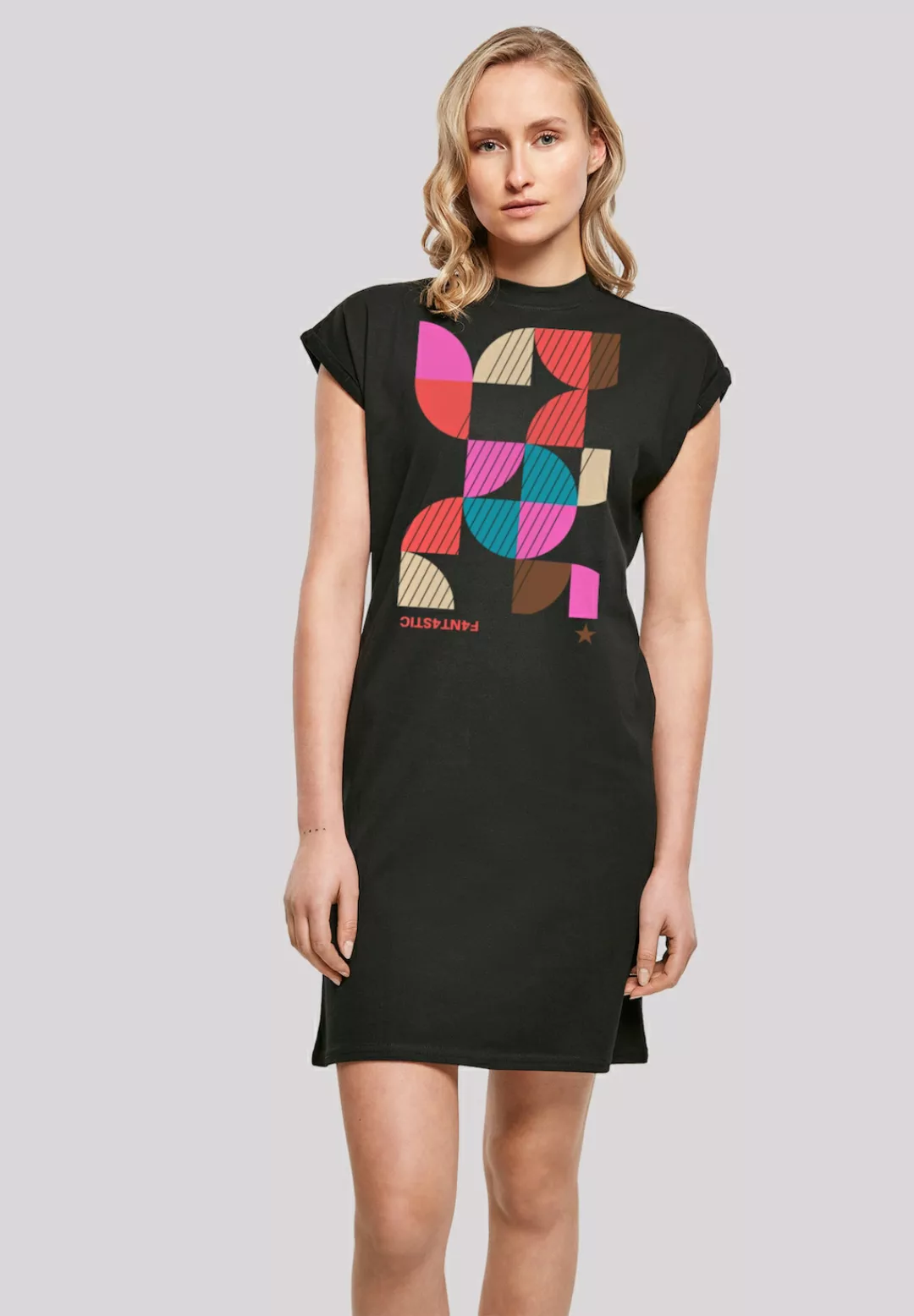 F4NT4STIC Shirtkleid "Abstrakt DRESS", Print günstig online kaufen