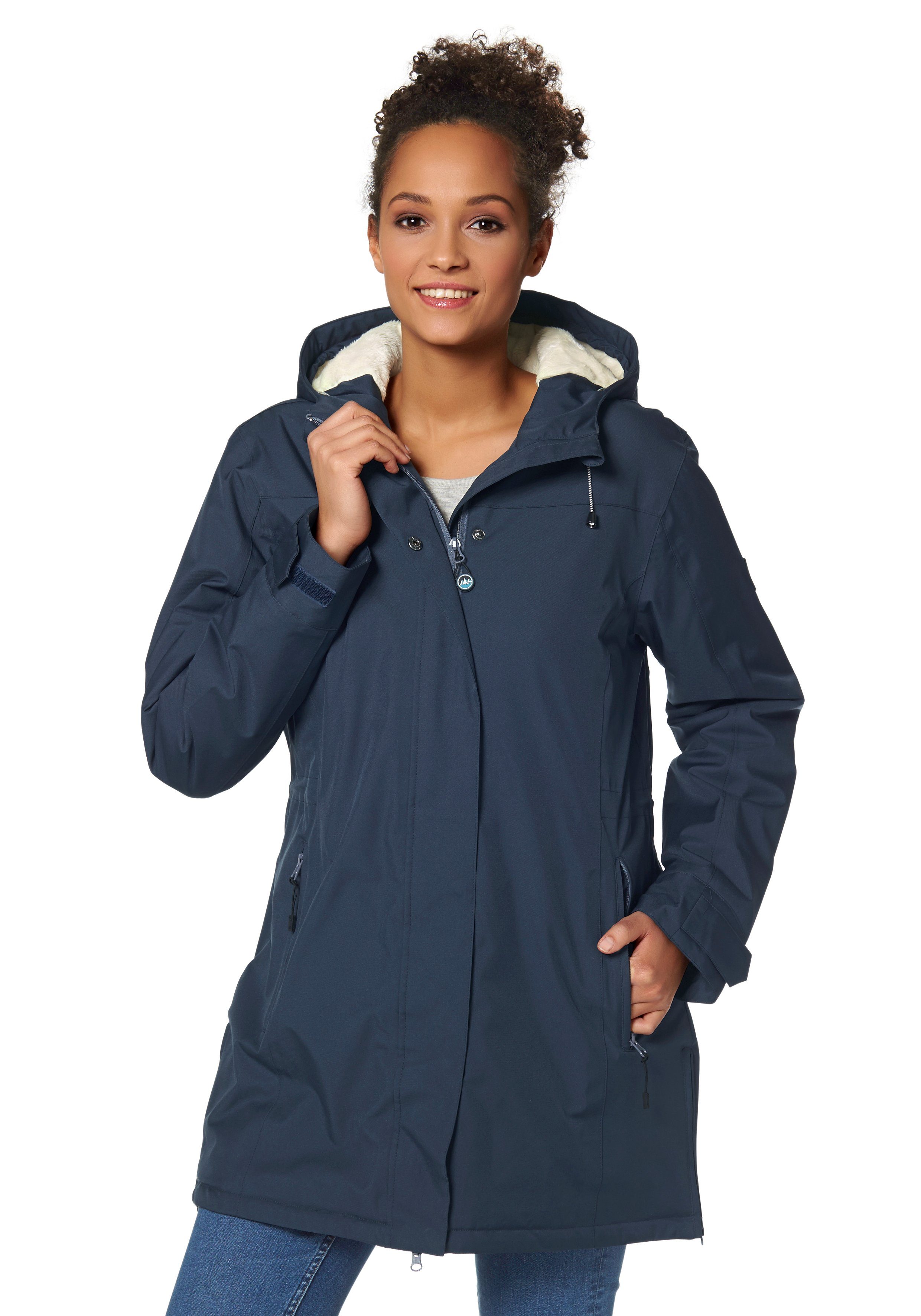 Polarino Funktionsjacke Atmungsaktiv, winddicht, wasserdicht. Wassersäule günstig online kaufen