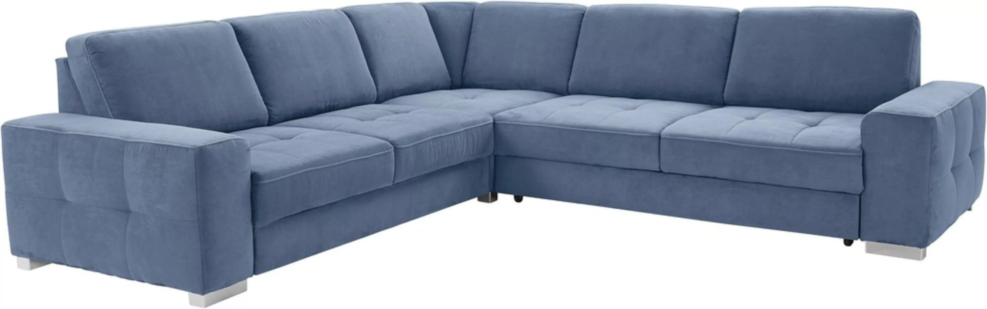 sit&more Ecksofa »Santorini L-Form«, mit Federkern und Sitztiefenverstellun günstig online kaufen