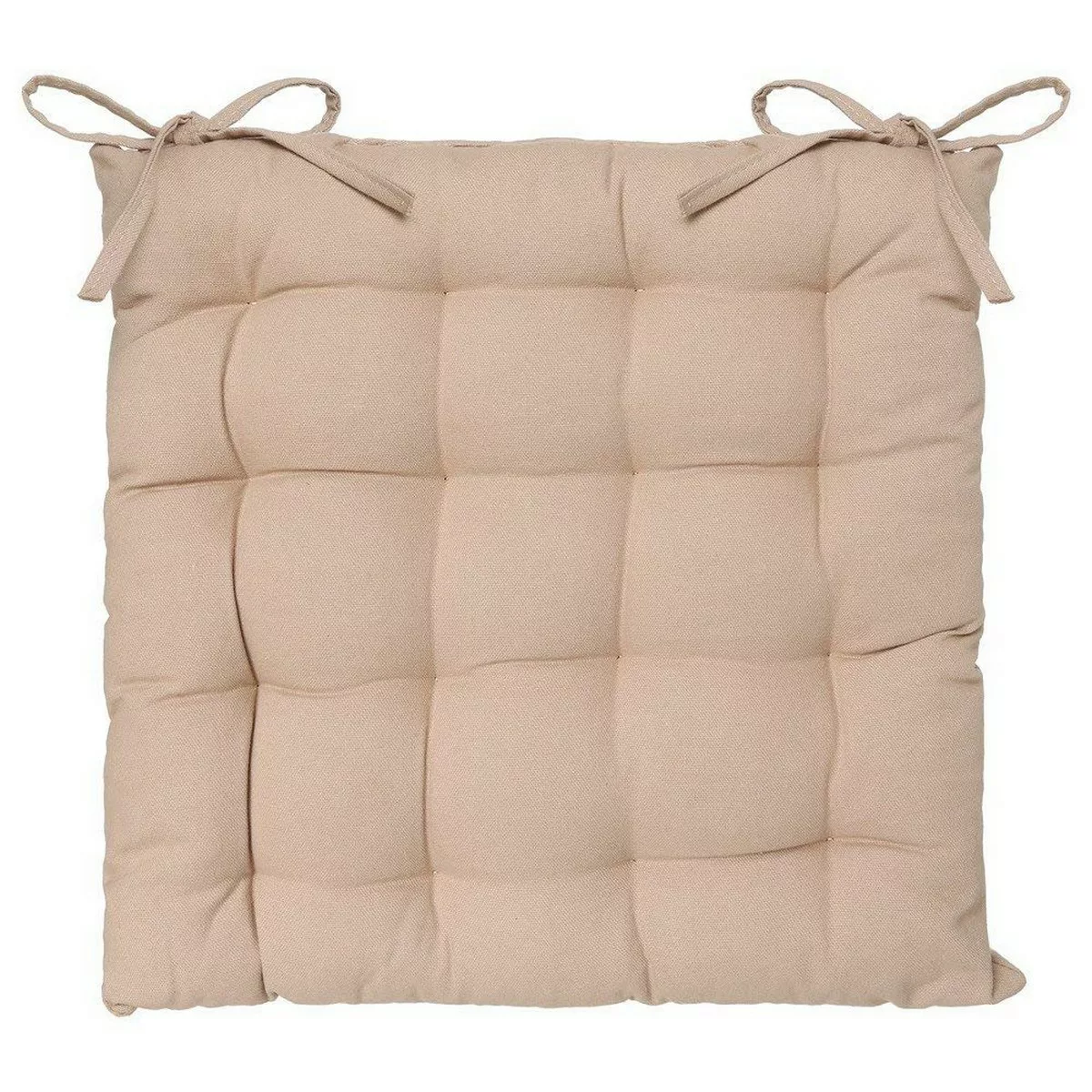 Stuhl-kissen Atmosphera Beige (38 X 38 Cm) günstig online kaufen