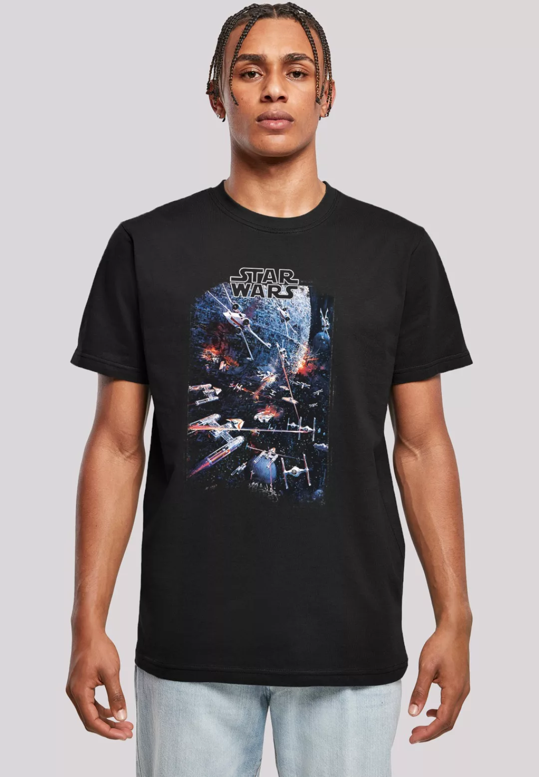 F4NT4STIC T-Shirt "Star Wars Galaxy Space Fight Classic", Print günstig online kaufen