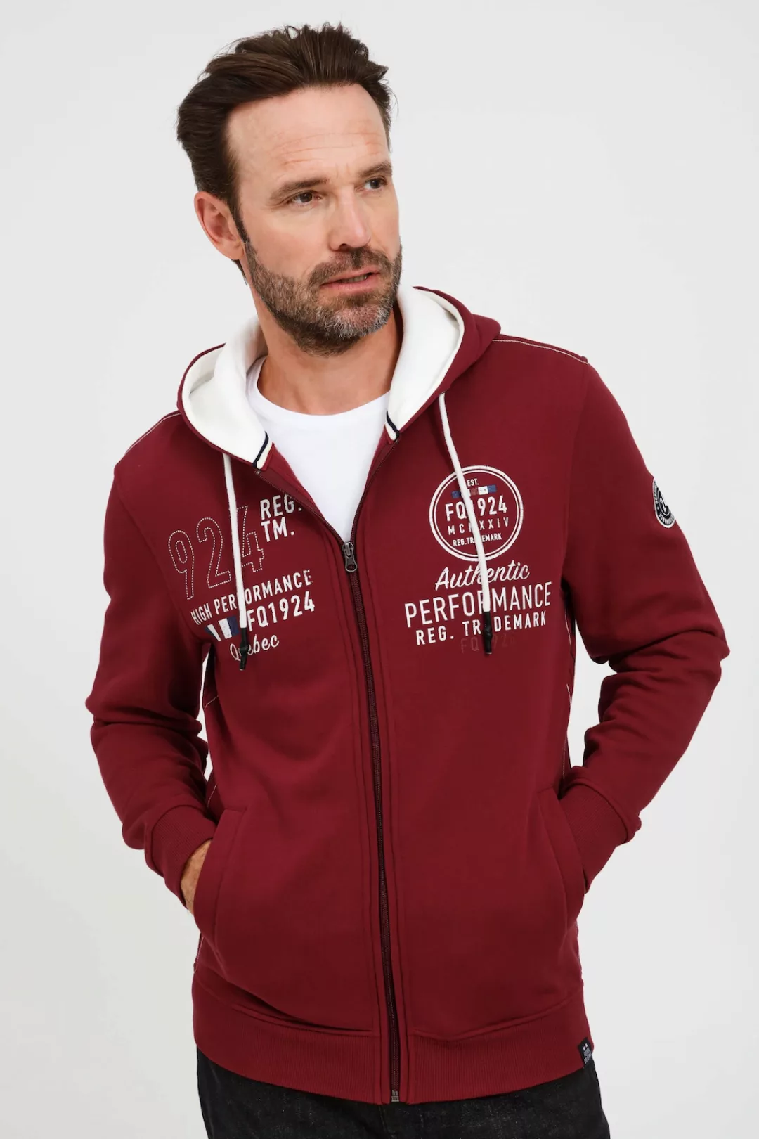 FQ1924 Kapuzensweatjacke "FQ1924 FQThure" günstig online kaufen