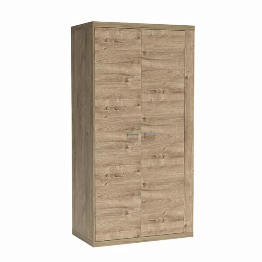 Lomadox Kleiderschrank NUSCO-161 Eiche Nb., Schrank, Schlafzimmerschrank, 2 günstig online kaufen