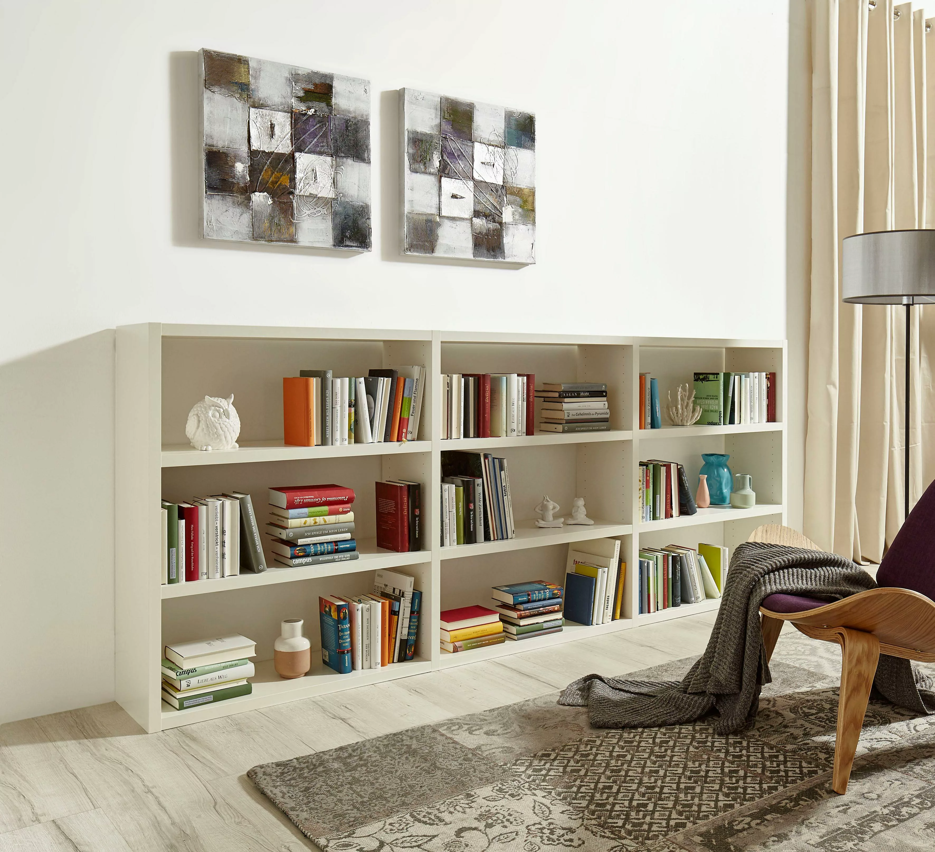 fif möbel Raumteilerregal "Toro", 12 Fächer, Breite 185 cm günstig online kaufen