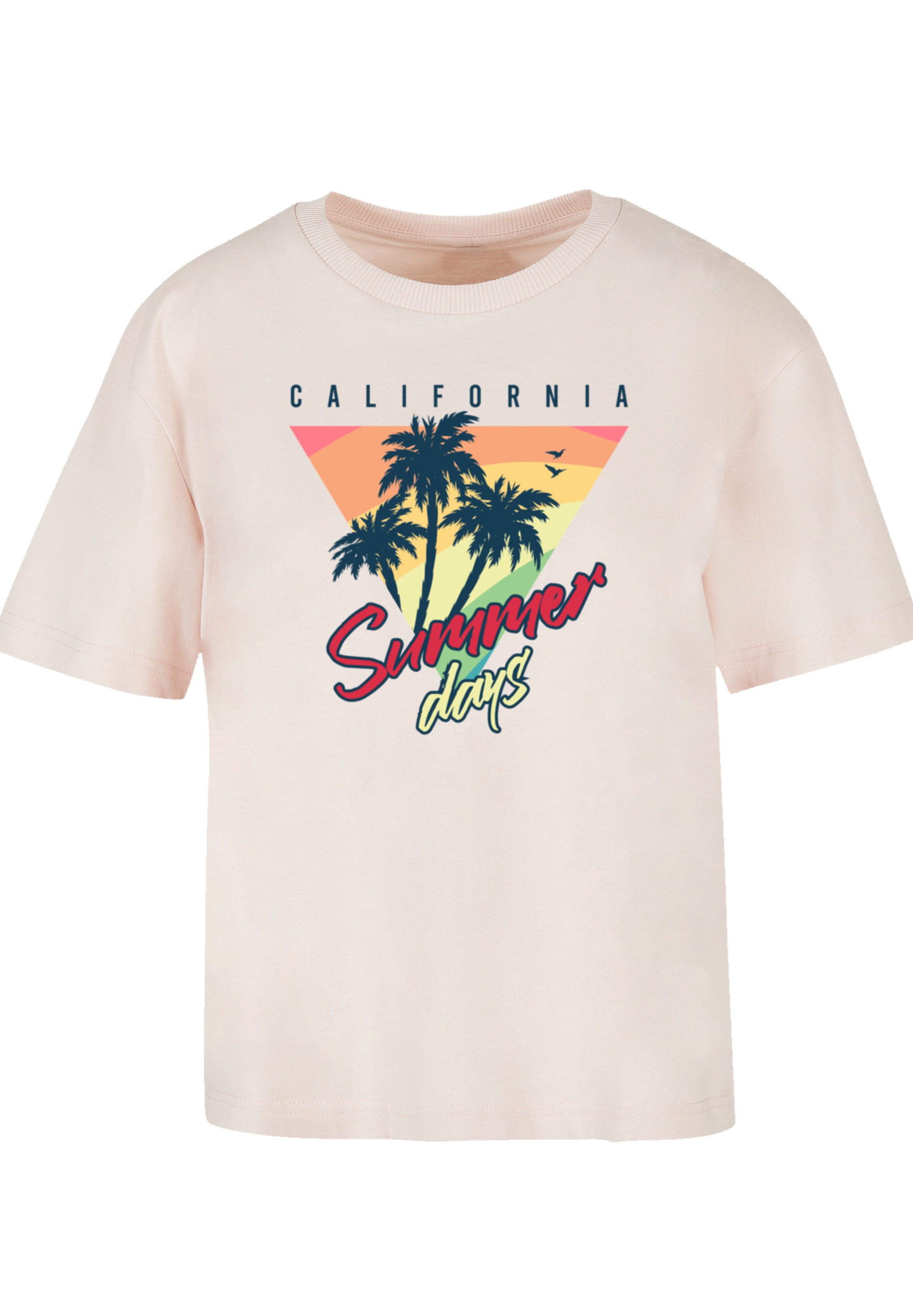 F4NT4STIC T-Shirt "California Palmen Retro", Premium Qualität günstig online kaufen