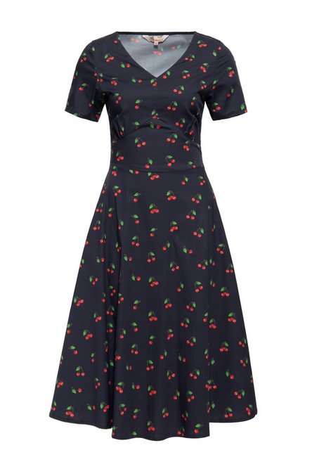 QueenKerosin Sommerkleid Cherry mit V-Ausschnitt günstig online kaufen