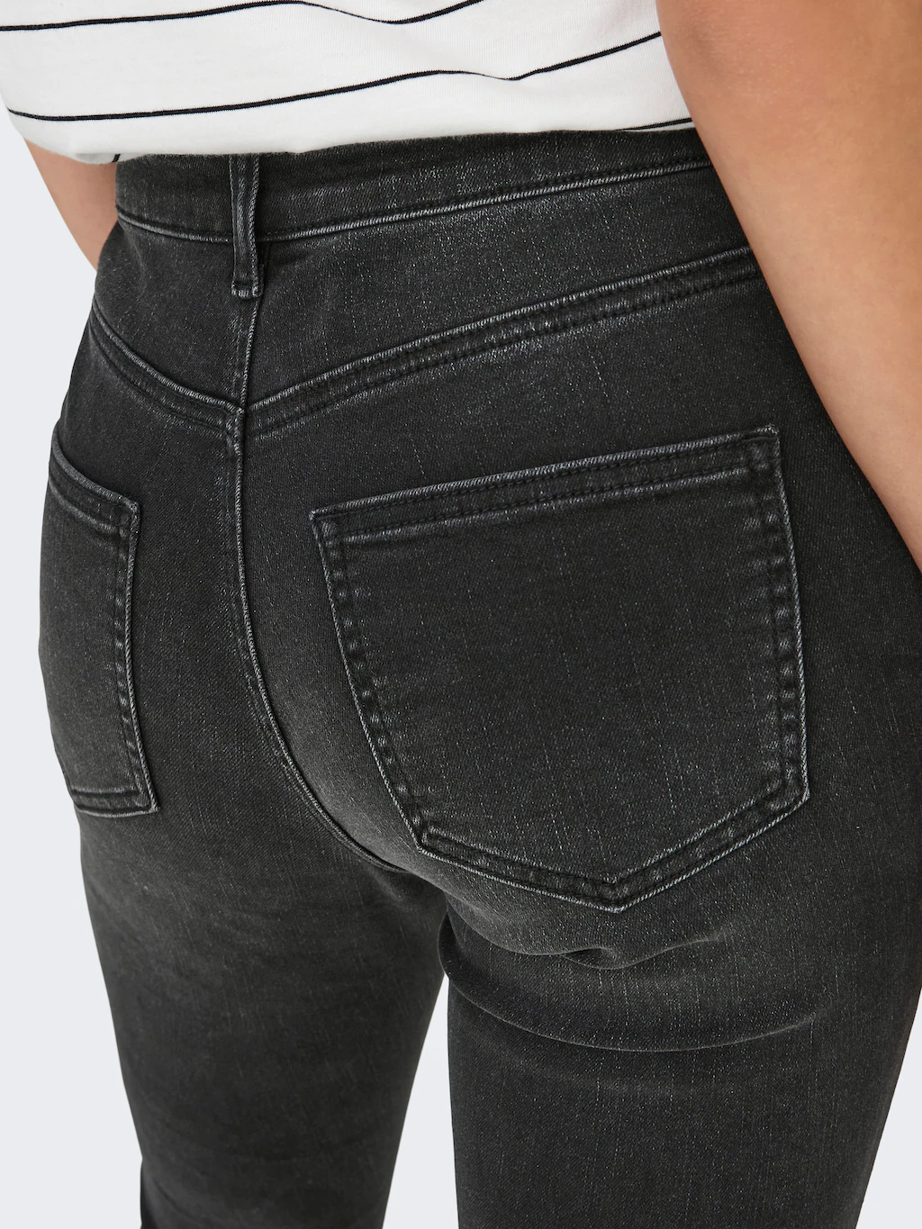 ONLY Skinny-fit-Jeans "ONLMIA MID WAIST BUTTON SK RW ANK BOX" günstig online kaufen