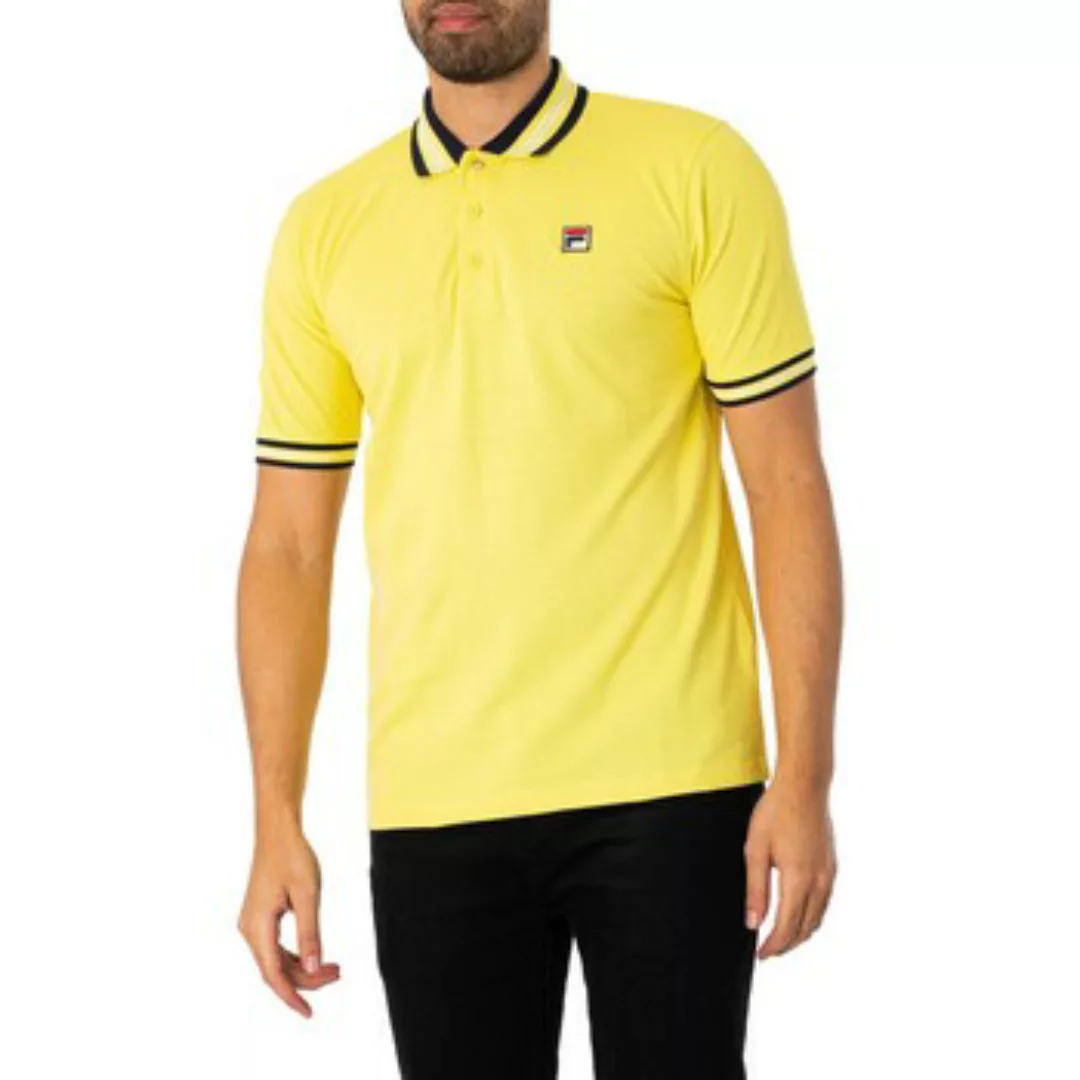 Fila  Poloshirt Faraz geripptes Poloshirt mit Spitzen günstig online kaufen