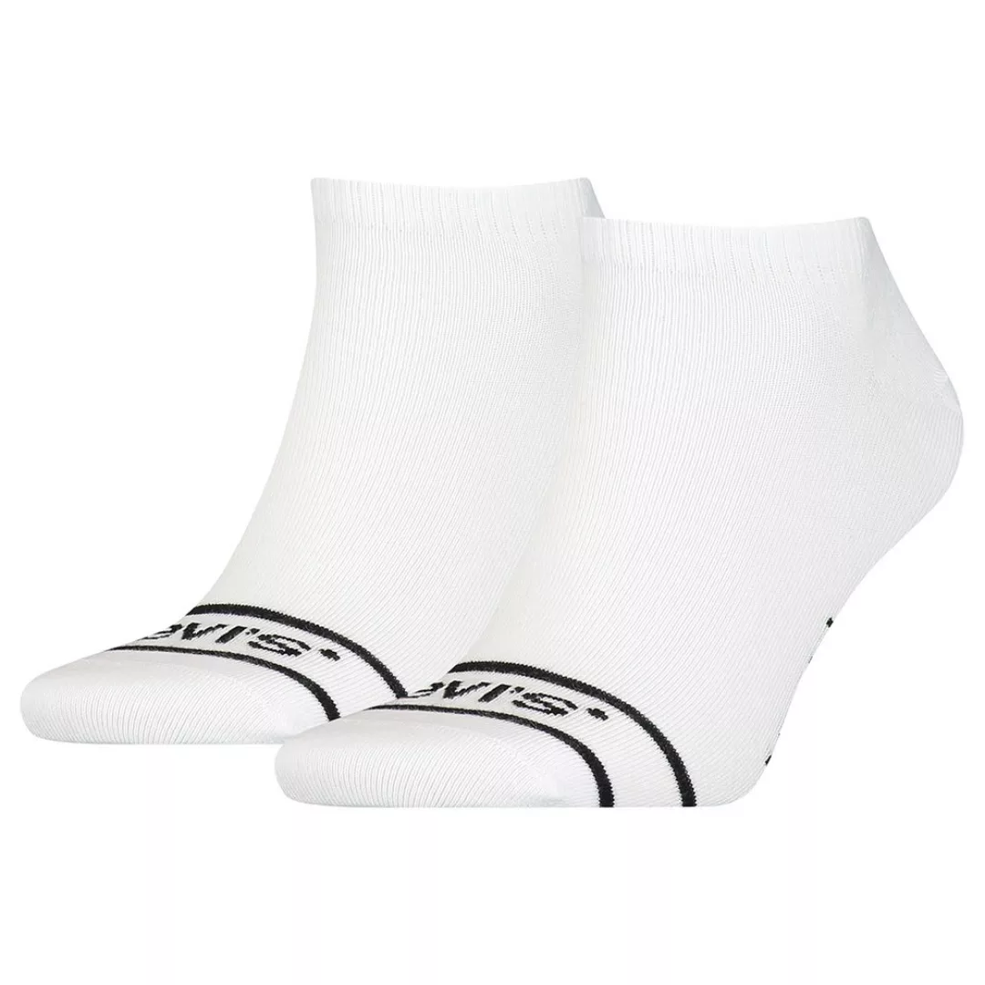 Levi´s ® Low Cut Sport Socken 2 Paare EU 39-42 White günstig online kaufen