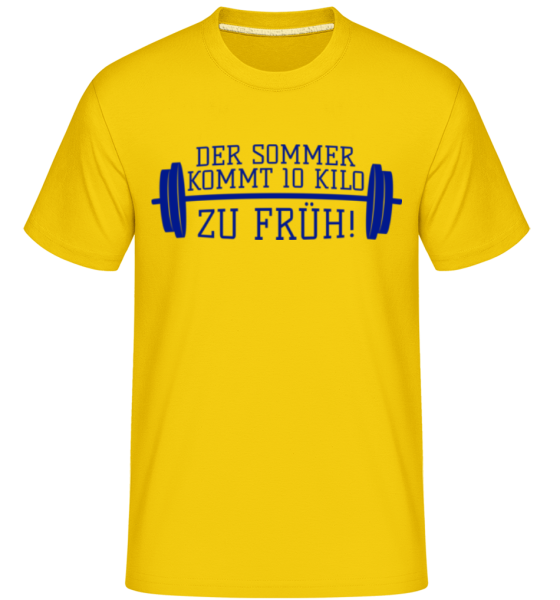 Der Sommer Kommt 10 Kilo Zu Früh! · Shirtinator Männer T-Shirt günstig online kaufen