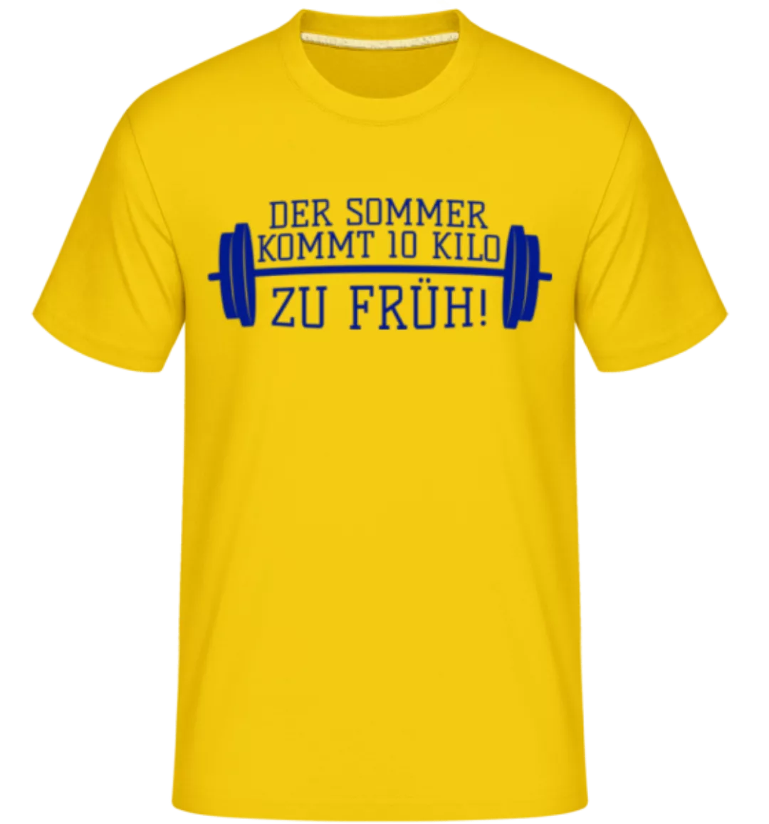 Der Sommer Kommt 10 Kilo Zu Früh! · Shirtinator Männer T-Shirt günstig online kaufen