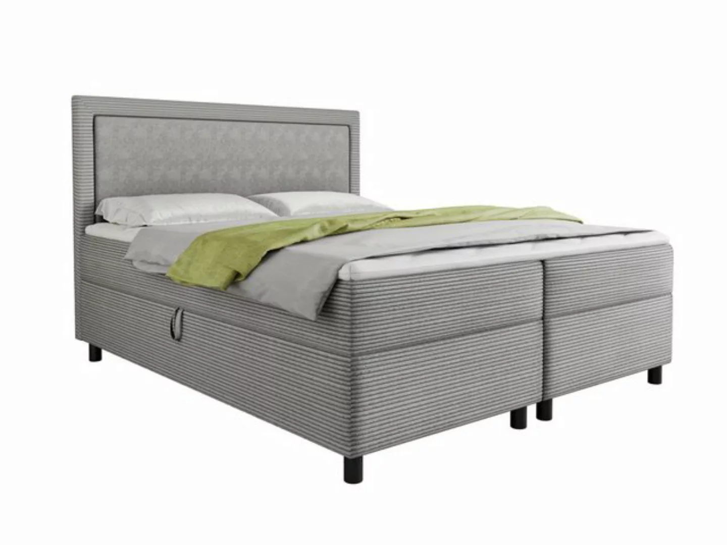 Deine Möbel 24 Boxspringbett LARS 120x200 140x200 160x200 180x200 200x200 c günstig online kaufen