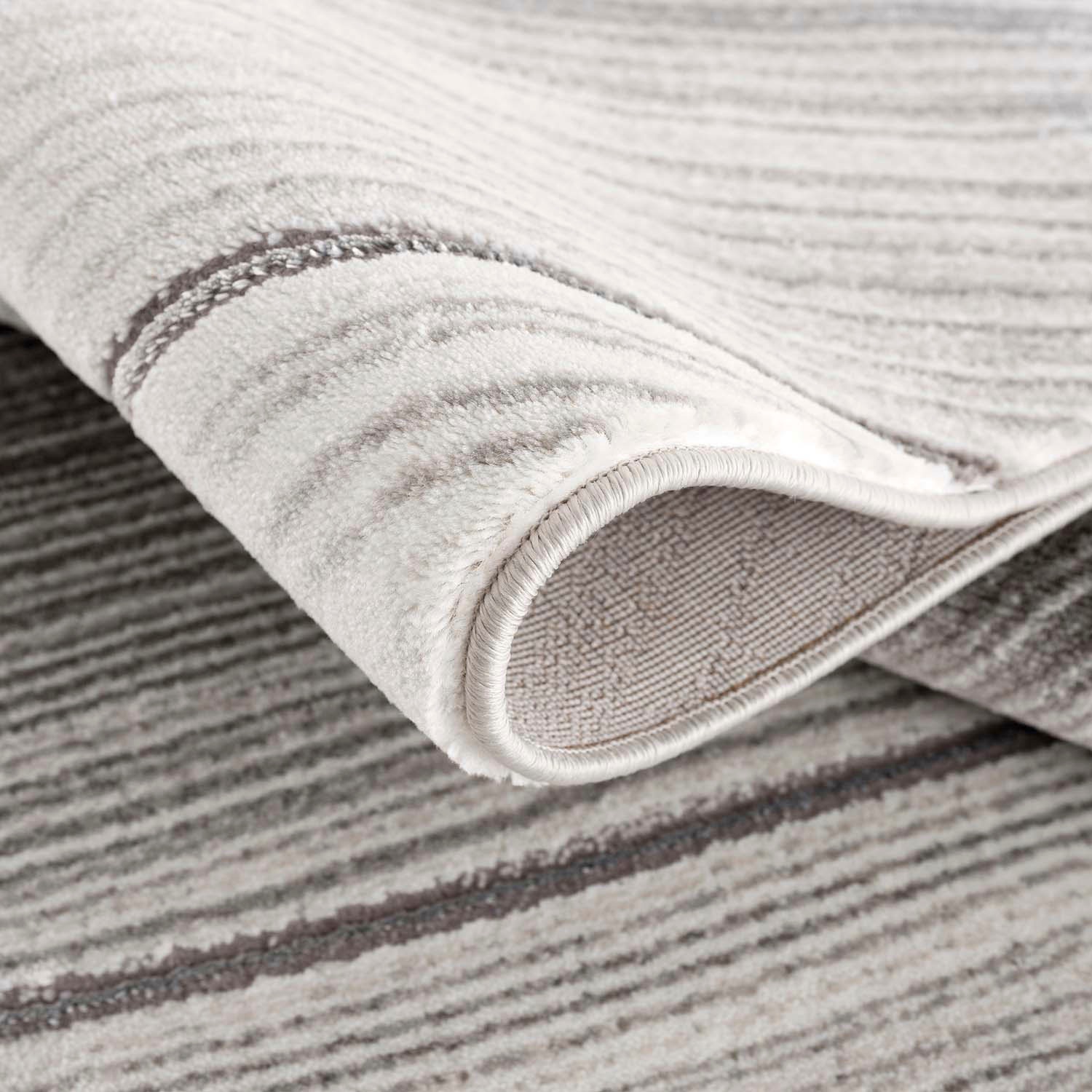 Carpet City Teppich »Noa 9258«, rund, Kurzflor, Modern, Weicher For, Pflege günstig online kaufen