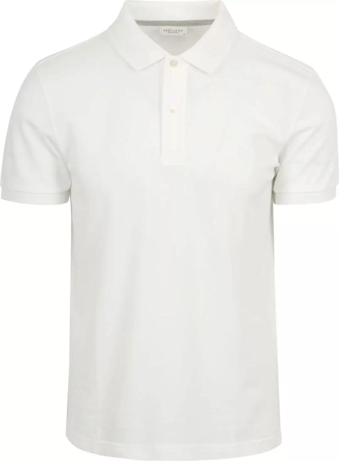 Profuomo Piqué Poloshirt Weiß - Größe XL günstig online kaufen