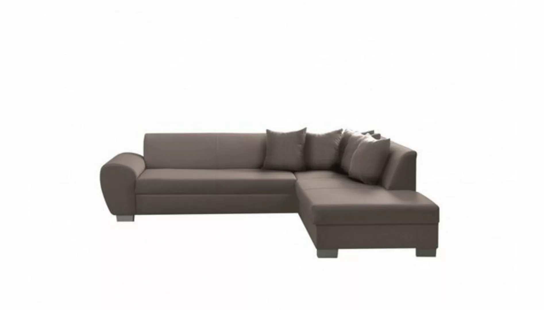 Xlmoebel Sofa Neues Ecksofa mit Bettfunktion und Stoffbezug im Designer-Sti günstig online kaufen