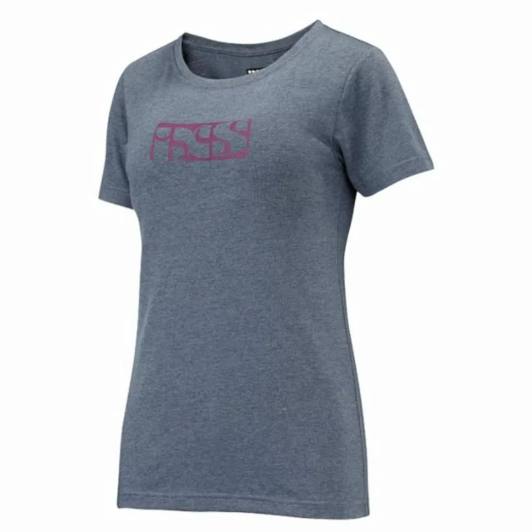 IXS T-Shirt T-Shirts iXS Brand Damen T-Shirt - Schwarz/Aubergine 36- (1-tlg günstig online kaufen