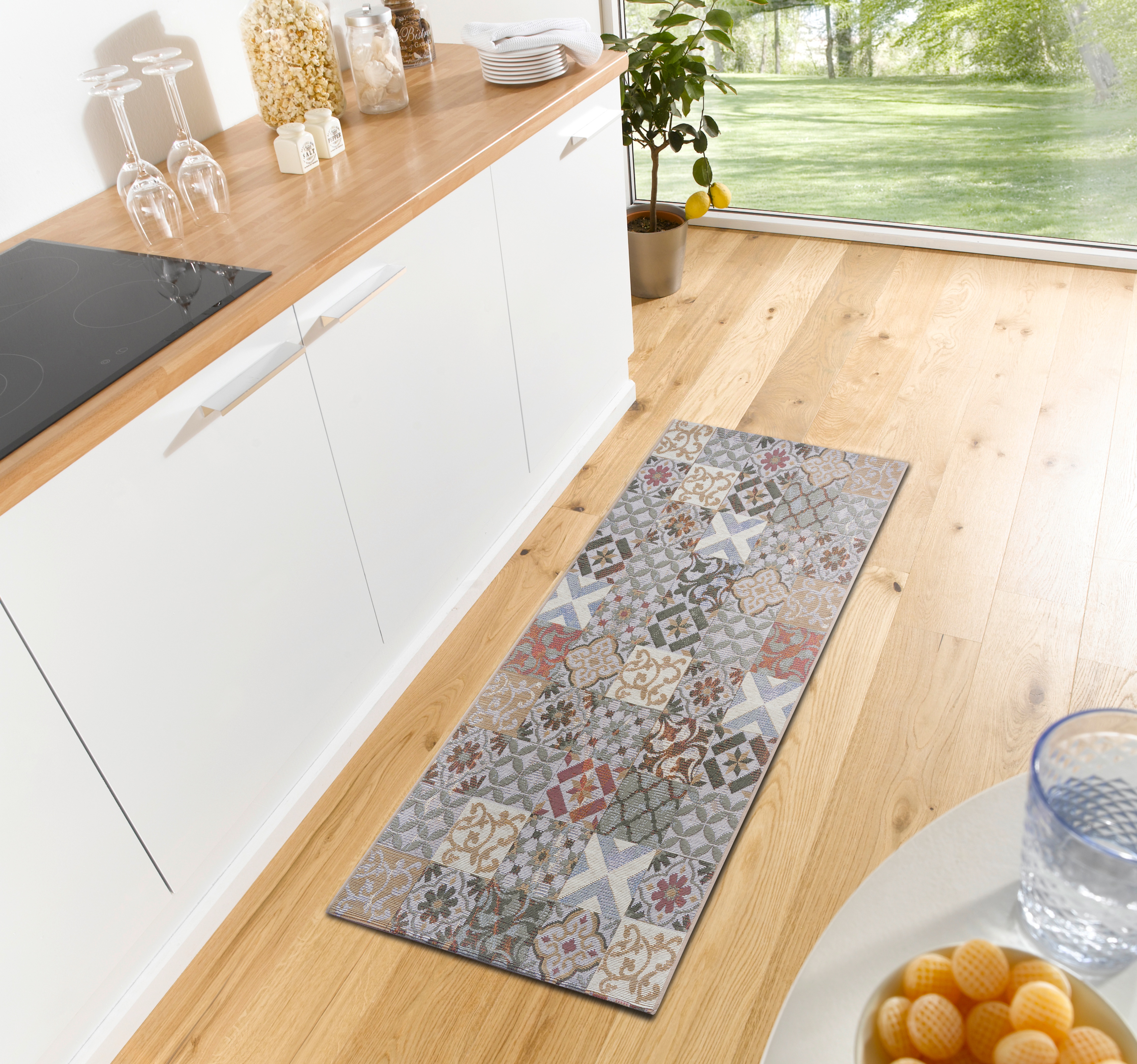 HANSE Home Läufer »Mosaik«, rechteckig, 6 mm Höhe, strapazierfähig, pflegel günstig online kaufen