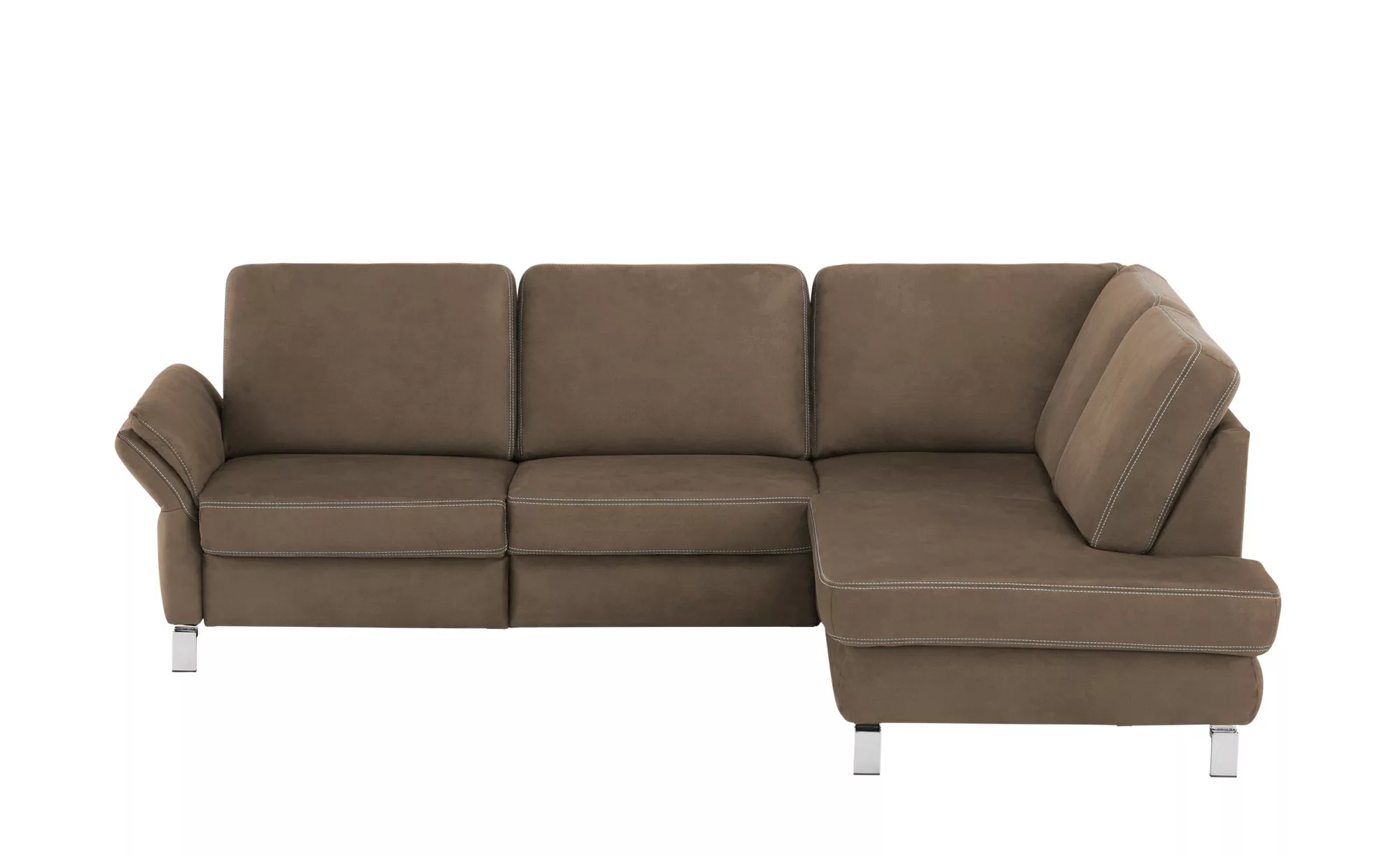 Max Schelling Ecksofa  Maximum Plus - braun - 89 cm - Polstermöbel > Sofas günstig online kaufen