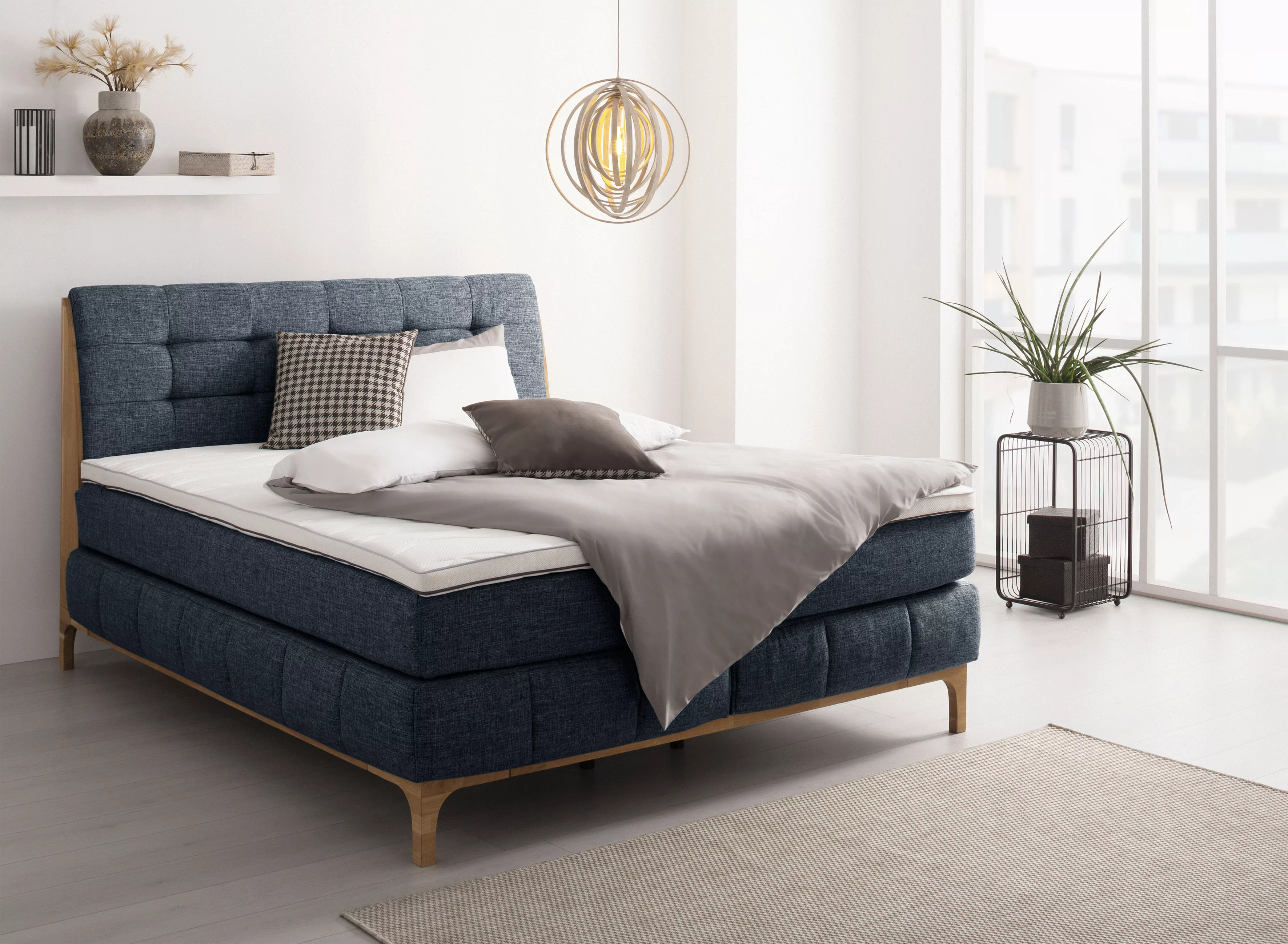 OTTO products Boxspringbett "Jelle", (5 St.) günstig online kaufen