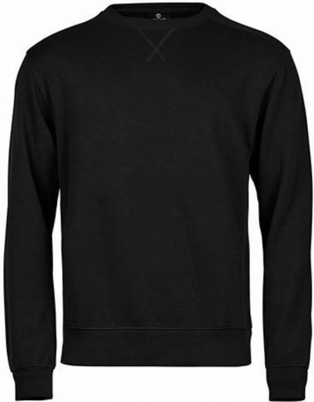 Tee Jays Sweatshirt Ribbed Interlock Crew Neck Herrenpulli günstig online kaufen